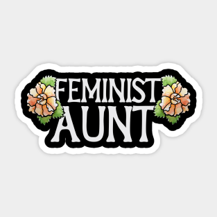 Feminist Aunt Sticker